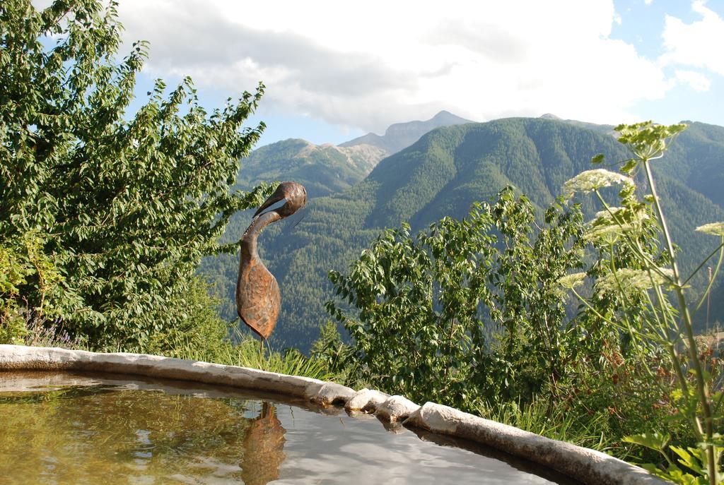 Les Toits Rouges - Le Luxe De La Simplicite Au Bout Du Sentier Bed & Breakfast Saint-Etienne-de-Tinee Luaran gambar